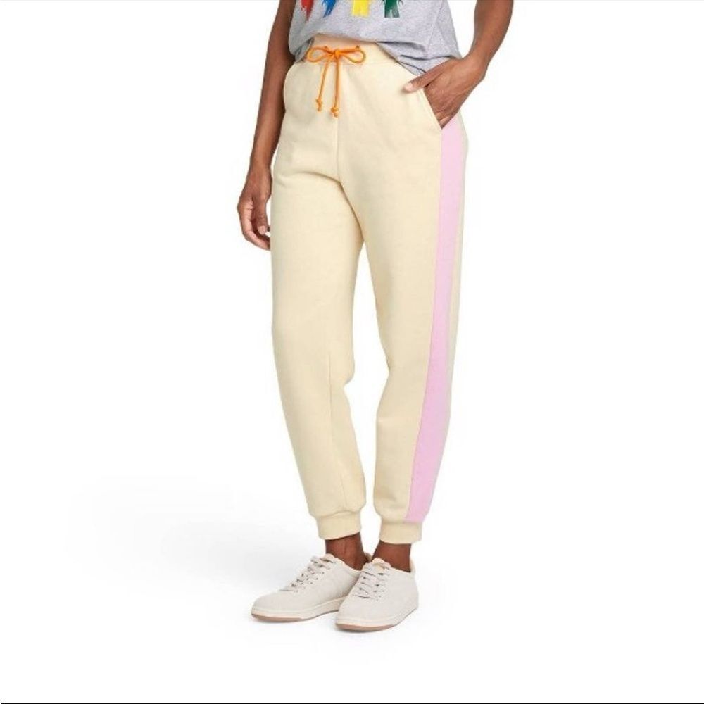 Lego Collection x Target Women's Joggers Cream & Purple XS